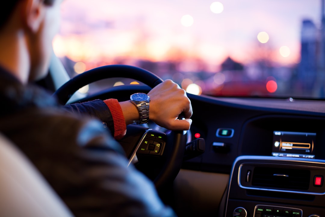 Services Hand on steering wheel